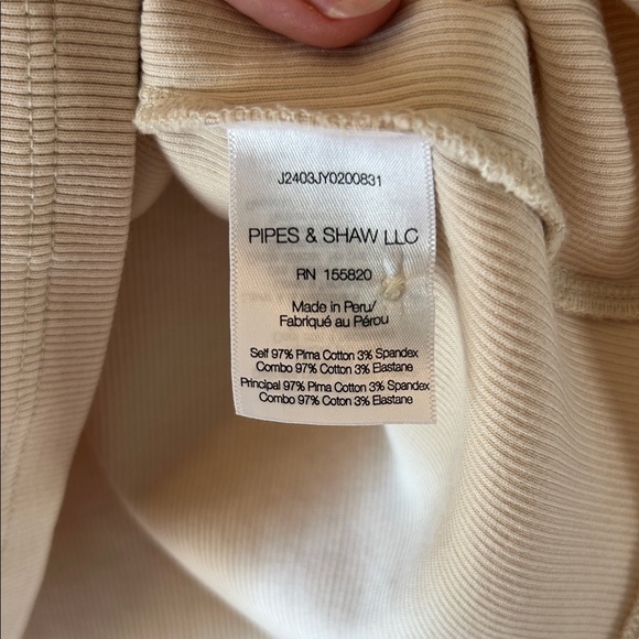 Veronica Beard Cream Button-Down Shirt - Picture 4 of 4